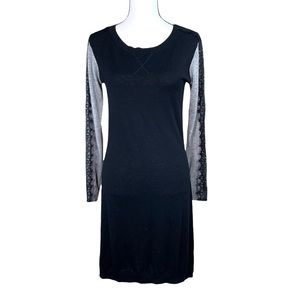 W118 by Walter Baker Black Wool Dress